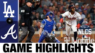 Dodgers vs Braves NLCS Game 6 Highlights 102321  MLB Highlights [upl. by Kristyn]