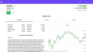 Stock Search  Web Application [upl. by Eberhard]