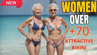 Natural Older Women OVER 70 💄👙 Fashion Tips bikinis Review OVER 80 PAR2 [upl. by Stucker88]