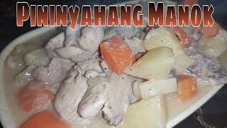 Pininyahang Manok Recipe  Wins Recipe [upl. by Acirrehs46]