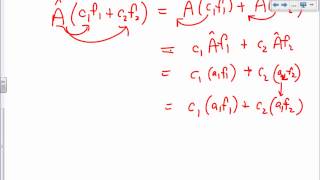 Physical Chemistry Lecture  QM Postulates Part 5 [upl. by Egwin516]