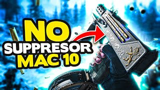 Warzone this NO SUPPRESSOR MAC 10 Class Setup is INSANE  56 Kill Gameplay Cold War Warzone [upl. by Anuahsal]