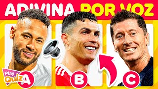 Adivine el Jugador de Fútbol por su voz Difícil 🔊🤔⚽  Adivina quién es  PlayQuiz Trivia [upl. by Acsehcnarf552]