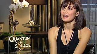 quantum of solace  olga kurylenko interview [upl. by Nwahsem]