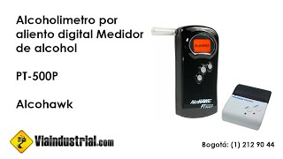 Alcoholímetro Por Aliento Digital Portátil Impresora PT500 [upl. by Romito]