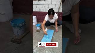 Amazing Process 💦 waterproofing part 292 easily solve problem short shorts waterproofing [upl. by Rodenhouse]