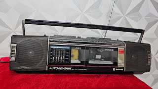 National Panasonic auto reverse 5band graphic equilizer FW29 radio cassette recorder 9023321435 [upl. by Kutzer252]