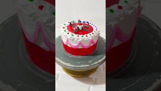 Bakery Style Strawberry Cake Design  shorts youtubeshorts viralvideo video [upl. by Esten317]