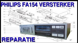 Philips VersterkerFA154 Reparatie [upl. by Clareta]