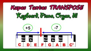 Kupas Tuntas Fitur Transpose pada KeyboardPiano [upl. by Rammaj]