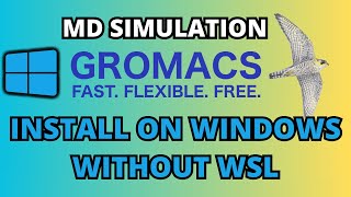 How to Install Gromacs on Windows natively [upl. by Codel]