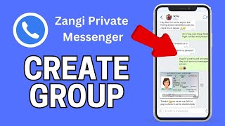 How to Create Group in Zangi 2024 [upl. by Werda]