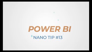 Power BI Nano Tip 13  Pimp my KPI [upl. by Major]