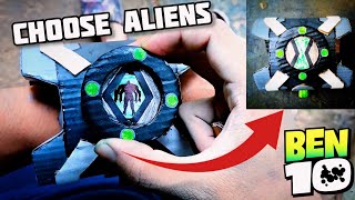 How To Make Ben 10 Omnitrix With Cardboard  DIY Omnitrix Classic Omnitrix Watch [upl. by Deland336]