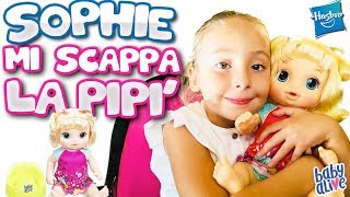 SOPHIE MI SCAPPA LA PIPI  Una bambola eccezionale da Hasbro 😍😍😍 Divertimento assicurato [upl. by Assecnirp]