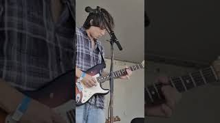 Hard Hitting Blistering Blues Guitar Solo On The Fender Stratocaster From Cj Sterlace fenderstrat [upl. by Nnahgem]