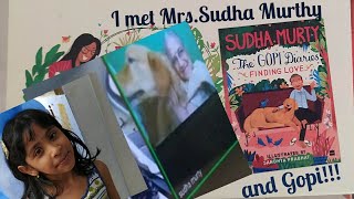 Meeting MrsSudha Murthy and Gopi  Gopi Diaries  Finding love [upl. by Zipnick]