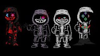 StackDust Time Quartet Forever A Genocidal Quartet Of Megalovania my take [upl. by Arahsak]