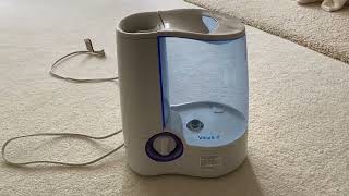 Vicks Warm Mist Humidifier Small to Large Room Vaporizer for Baby Kids and Adults Review [upl. by Ertha]