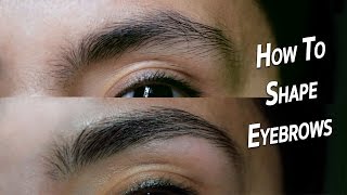 How to Shape EyebrowsEyebrow Sculpting  Delia Ahmed [upl. by Chatterjee152]