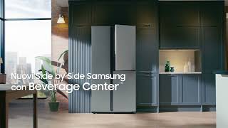 Frigoriferi Side by Side Samsung con Beverage Center™ [upl. by Ennylyak]