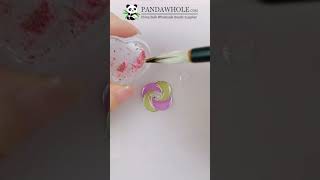 DIY Colorful Epoxy Spiral Earrings [upl. by Atsyrk]