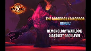 Nerub ar Palace HC The Bloodbound Horror Demonology Warlock POV 4k Ultra Settings Guild Run [upl. by Alisia69]