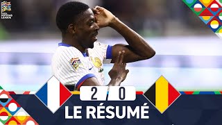 France  Belgique  20  Le Résumé  Nations League 202425 [upl. by Zoara]