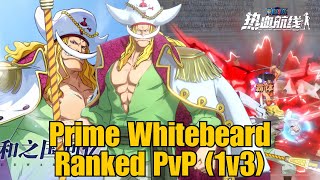 SS Prime Whitebeard  Ranked PvP  One Piece Fighting Path [upl. by Isobel324]