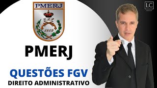 Concurso PMERJ 2024  Questões FGV  Direito Administrativo pmerj pmerj2024 [upl. by Auqinehs896]