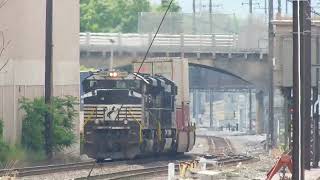 Railfanning in Harrisburg amp Duncannon PA Excecutive MAC Fakebonnet ACu 4003 amp more 52023 [upl. by Traggat]