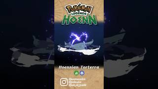 Meet Hoennian Torterra  Pokemon Legends Hoenn pokémon pokemonlegendshoenn [upl. by Sorvats762]