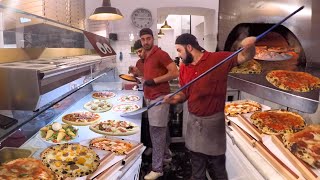 Centinaia di Favolose Pizze Sfornate Senza Sosta Pizzeria “Sarchiapone” Torino Italia [upl. by Adalia50]