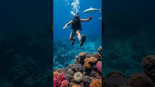 A Divers Close Call with a Barracuda [upl. by Dnalloh]