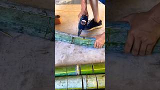 Bamboo Raft Making Full Video satisfyingvideo craft bamboo bamboo [upl. by Ludeman]