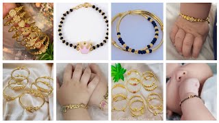 Baby braceletsGold jewellery designs for kidsletest baby bracelet bangles [upl. by Hudgens84]