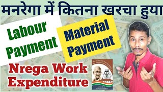 Mgnrega Work Expenditure Check  Nrega Scheme Details With Work Code [upl. by Sorcim]