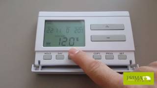 Ecranul termostatului de ambient Computherm Q7 RF  Prima Residence [upl. by Abagael338]