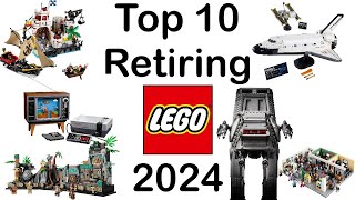 TOP 10 LEGO Sets Retiring In 2024 [upl. by Tennek]