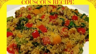 How to Cook the Perfect Couscous  Healthy Couscous Recipe [upl. by Jilleen]