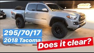 2018 Cement Grey Tacoma Fox Coilovers Icon Rebounds amp 2957017 KM3 [upl. by Cleland]