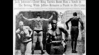 Jack Johnson Boxer Newspaper Clippings [upl. by Saalocin]