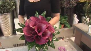 How To Do A Calla Lily Bouquet [upl. by Llenej420]