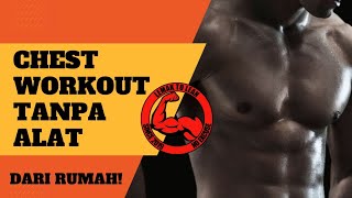 CHEST WORKOUT  NO EQUIPMENT  HOME WORKOUT  BUILD MUSCLE  LEMAK TO LEAN [upl. by Nuarb908]