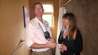 Dr Saras Tip on Naturally Removing Shower Mold and Mildew [upl. by Adolpho232]