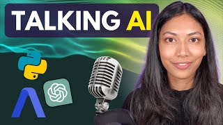 Build Talking AI ChatBot with TexttoSpeech using Python [upl. by Elledoj755]