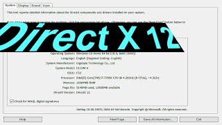 How To enable directx 12 on Windows 10\11 computer [upl. by Holsworth78]