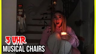 mache nicht MUSICAL CHAIRS Ritual Challenge aus Tiktok zu Haus um 3 uhr nachts vor Halloween nach [upl. by Brooks]