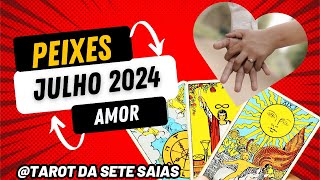 💕PEIXES💞JULHO24 VOCÊ TA PREPARADOA PARA ENFRENTAR DE FRENTE‼️ NEM TUDO E FLORES‼️ [upl. by Vacla]