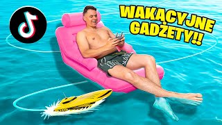 TESTUJE NAJLEPSZE WAKACYJNE GADŻETY Z TIKTOKA [upl. by Mak667]